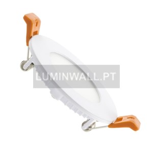Downlight LED Redondo Branco 3W 2700K